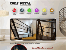 Tablet Screenshot of cmds-metal.com